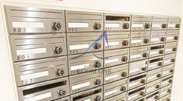 コンシェリア東京　AQUA　VERTのその他共用部分|集合ポストです。