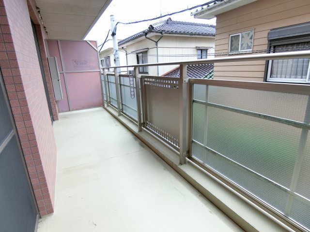 ラフィーネのバルコニー|陽当たり良好なバルコニーです