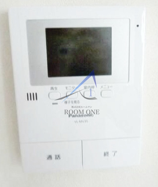 モンソレイユ品川のセキュリティ|モニター付きインターホンです。