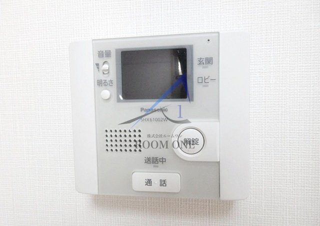 エトワールのセキュリティ|モニター付きインターホンです。