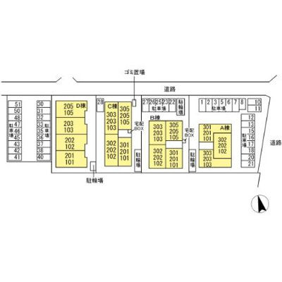 【区画図】 | プランドールB