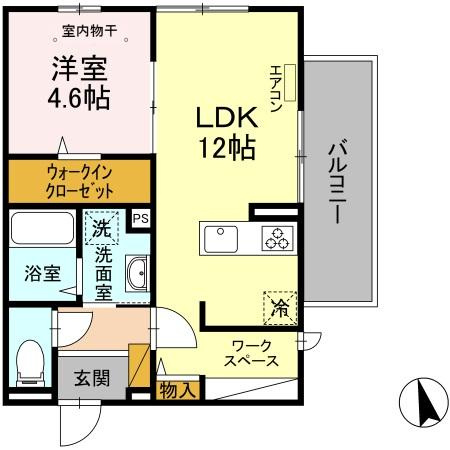 【間取り】 | プランドールB