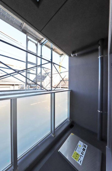 プレミアムキューブ東高円寺ドュークスのバルコニー