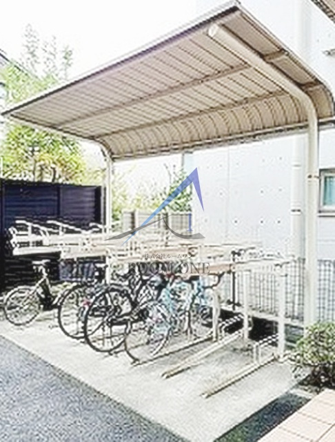 カルム神楽坂のその他共用部分|駐輪場です。