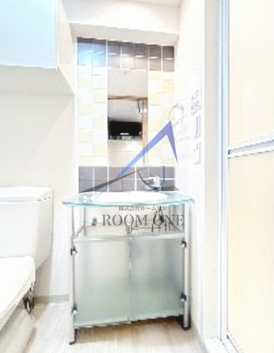 ステージファースト池袋アジールコートの洗面所|洗面台です。