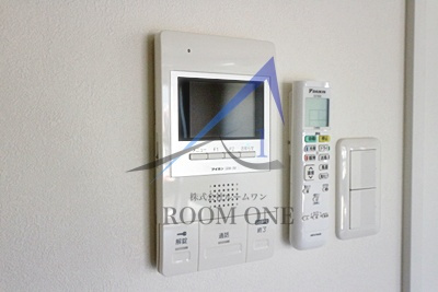 コンポジット駒込のセキュリティ|モニター付きインターホンです。