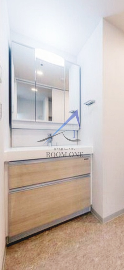 ヒューリック板橋の洗面所|洗面台です。