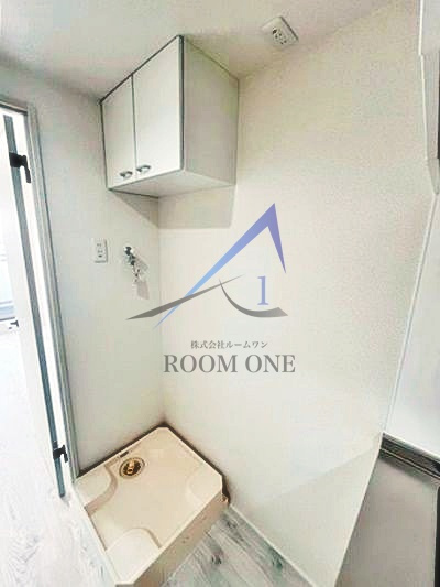 b’CASA王子Ⅱの設備|洗濯機置き場です。