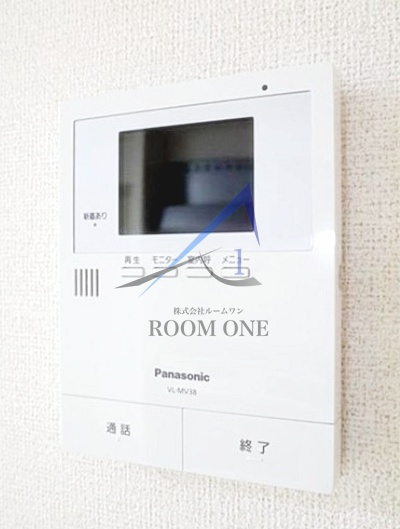 パレシュクルのセキュリティ|モニター付きインターホンです。