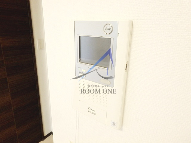 メイクスデザイン 板橋本町のセキュリティ|モニター付きインターホンです。