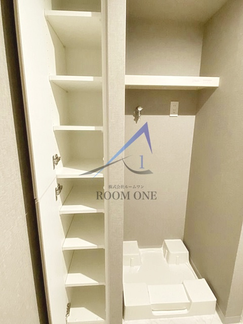 RELUXIA東武練馬の設備|洗濯機置き場です。