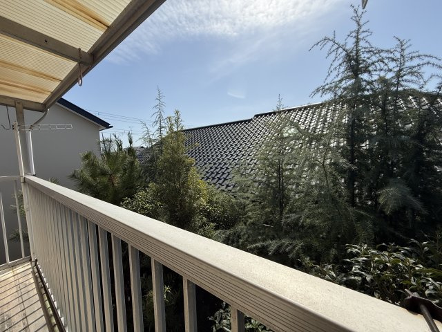 豊中市上野坂１丁目戸建のバルコニー