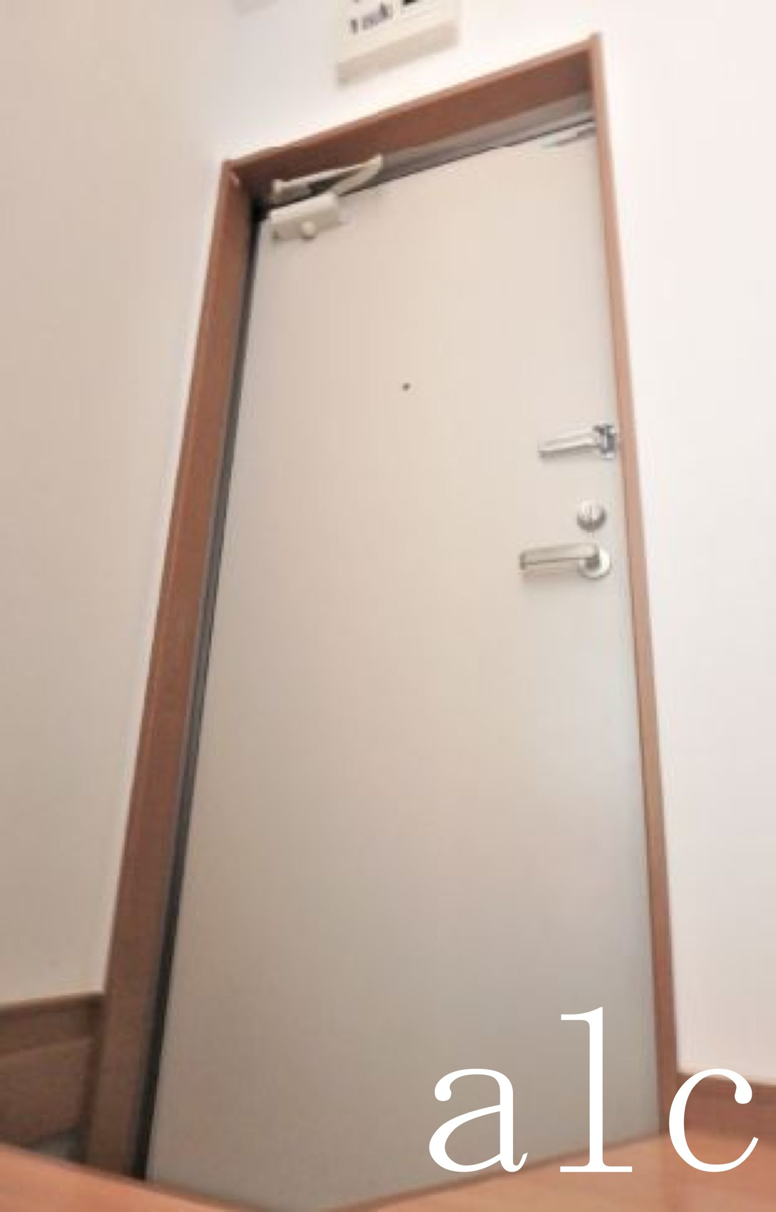 新宿区北新宿３丁目のアパートの玄関|明るい玄関です