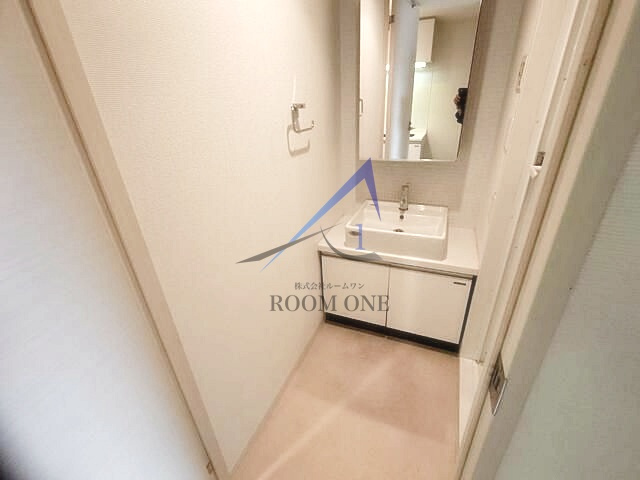 セ・アベーレ谷中銀座ＥＡＳＴの洗面所|洗面台です。