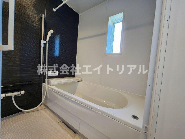 可児市塩　第4　新築戸建　全3棟の浴室|1階