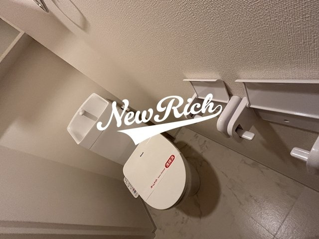 北群馬郡吉岡町大字大久保のアパートのトイレ