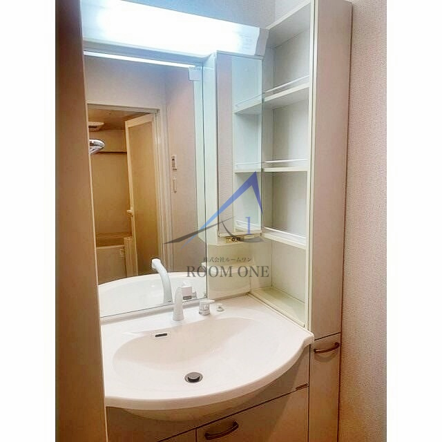 エストライフ勝どきの洗面所|洗面台です。