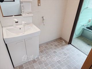 広島市安佐北区小河原町の一戸建ての洗面所|シャンプードレッサー新品です！