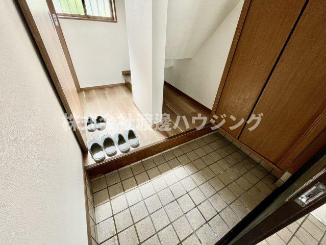 稲田本町2丁目貸家の玄関