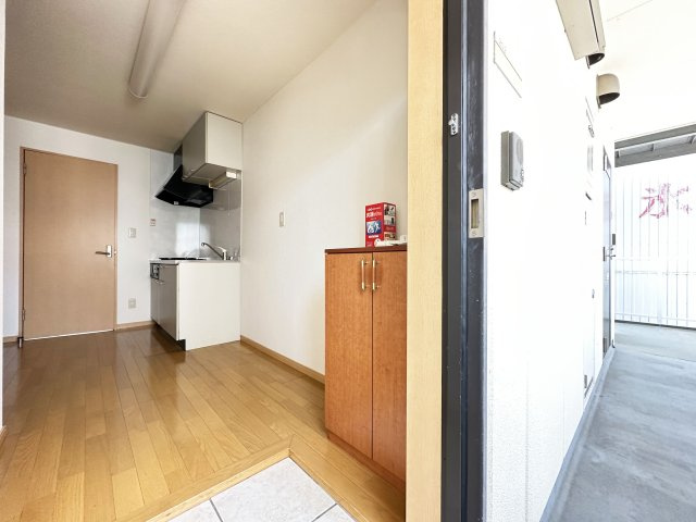 サンコート南はりまやの玄関