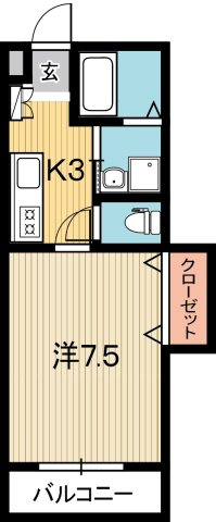 サンコート南はりまやの間取り
