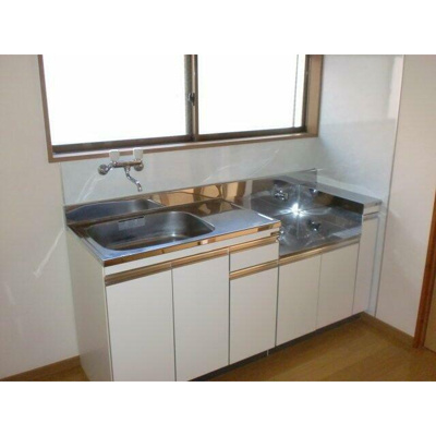 【キッチン】 | 白百合荘 | キッチンです