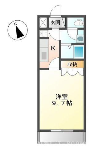 【間取り】 | プランドール・カネキA棟