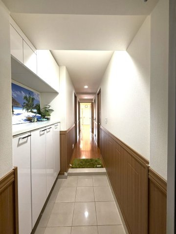 リコテラスTXの内装|室内廊下