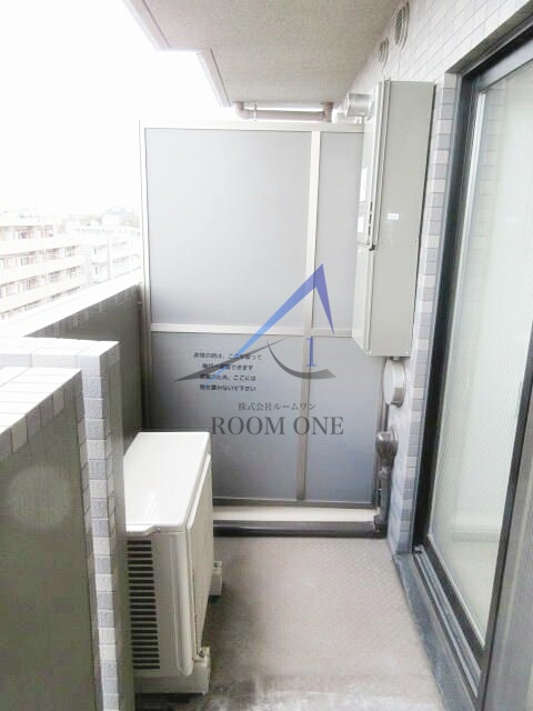 ルーブル新高島平のバルコニー|バルコニーです。