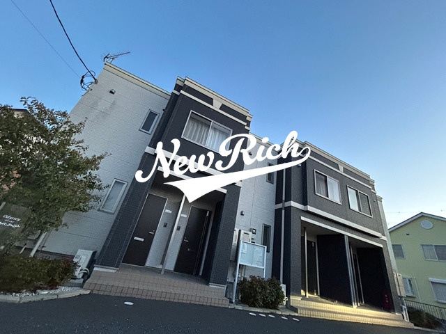 前橋市箱田町のアパートの外観