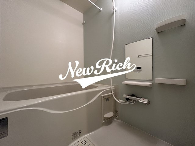 前橋市箱田町のアパートの浴室