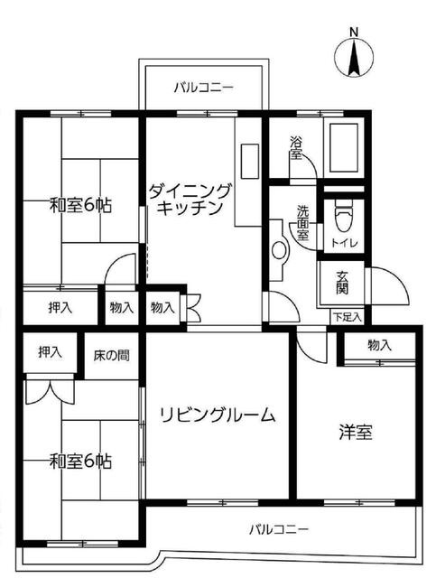 鎌ヶ谷コーポラス団地Ｍ棟