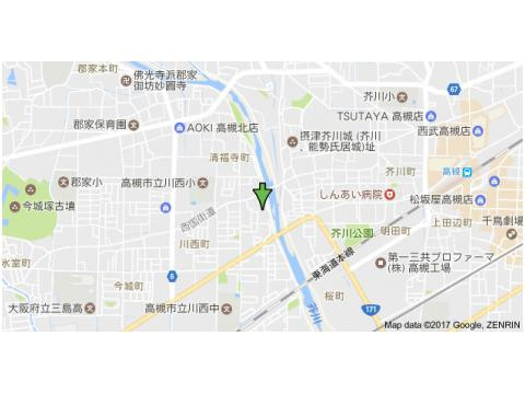 シャトーグランデイノウエの地図