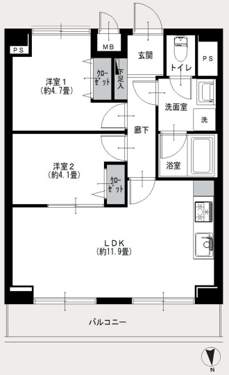 菱和パレス小竹向原