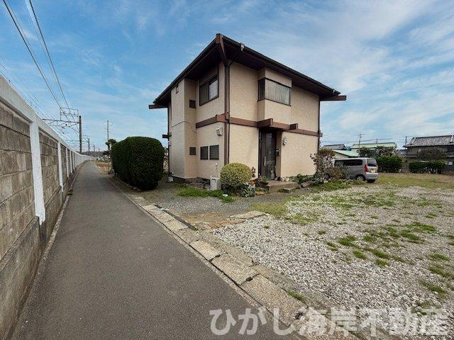 中郡大磯町国府新宿　売地　の前面道路含む現地写真|現地外観