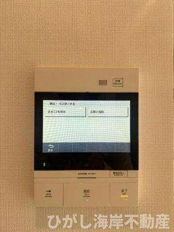 パークホームズ湘南茅ヶ崎海岸のセキュリティ|TVモニター付きインターフォン