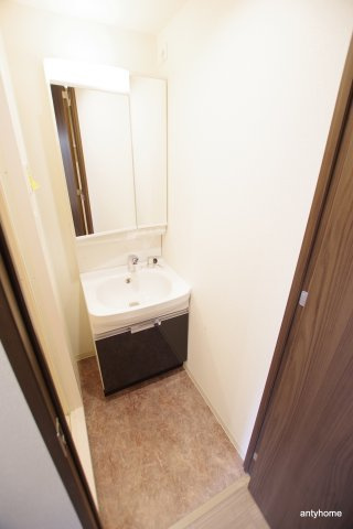 プレサンス松屋町ヴェルデス 仲介手数料無料の洗面所