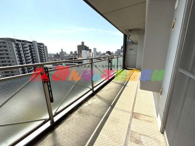 アーサー久留米グランセのバルコニー