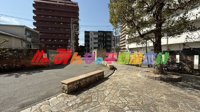 アーサー久留米グランセの中庭