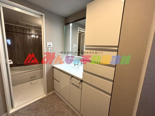 アーサー久留米グランセの脱衣所