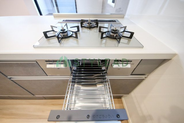 【キッチン】 | 魚焼きグリル付きガスコンロ