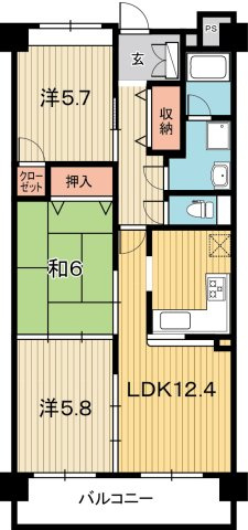 パールリバーの間取り