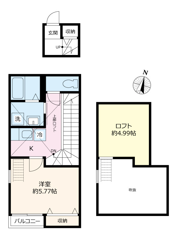 パームツリー金町の間取り