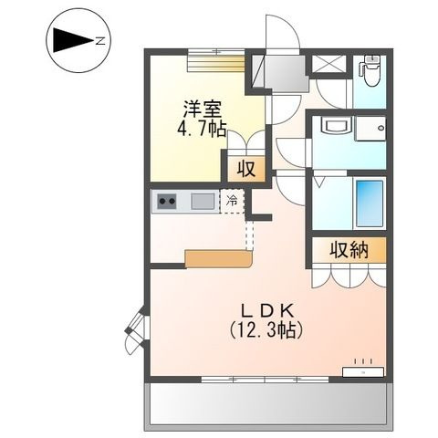 【間取り】 | シェルハイツM