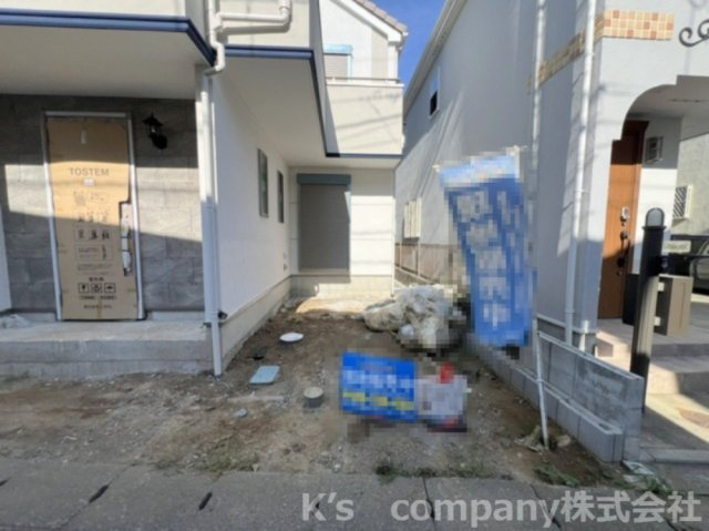 ◎茅ヶ崎市松尾　新築戸建　2号棟の駐車場|2026.7.19撮影◇