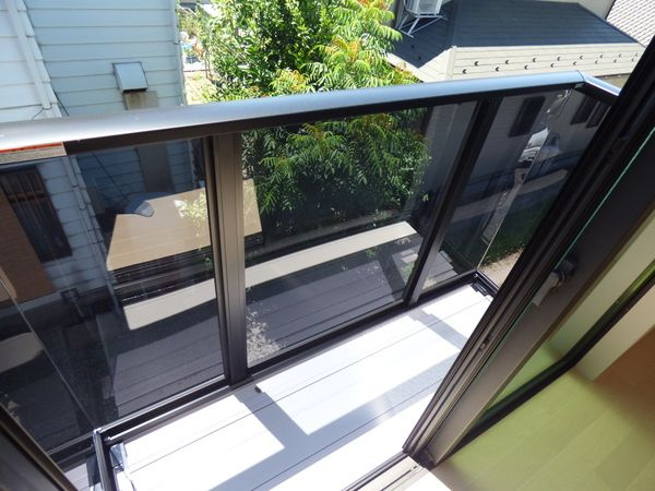 CAREL浜野Aのバルコニー