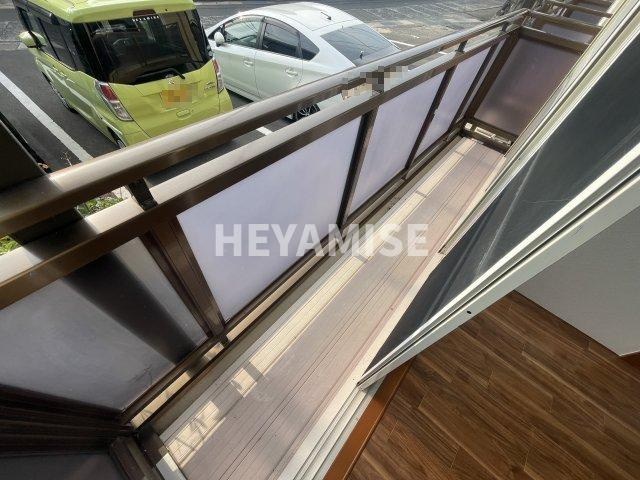 サンヒル城見のバルコニー