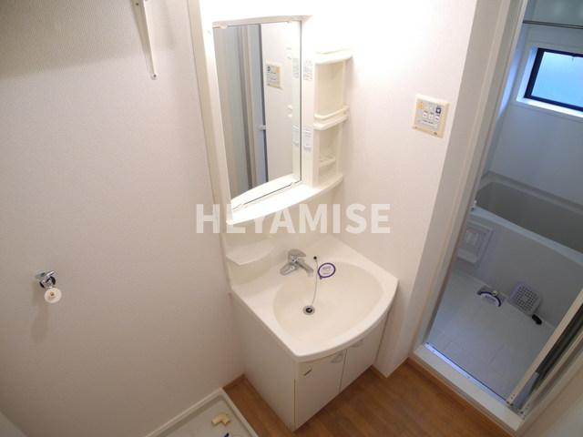 フラッツ久山の洗面所