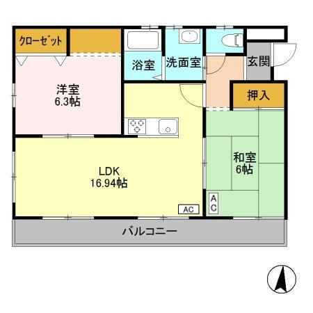 スペランザの間取り