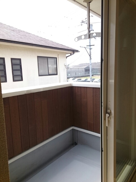 なでしこのバルコニー